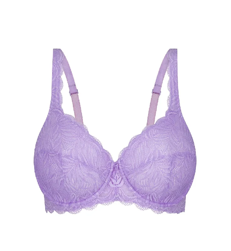ESSENTIAL LACE BALCONETTE BRA Floral Lace Bra