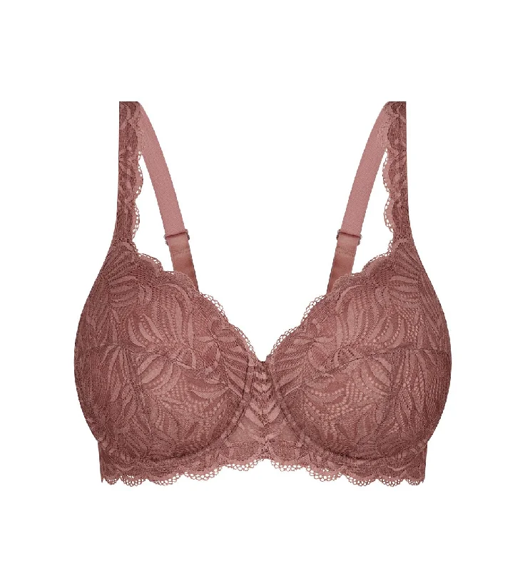ESSENTIAL LACE BALCONETTE BRA Feminine Lace Bra