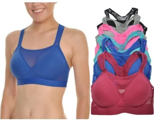 Full Coverage Cotton Unlined Wireless Bras Seamless Fit Bra