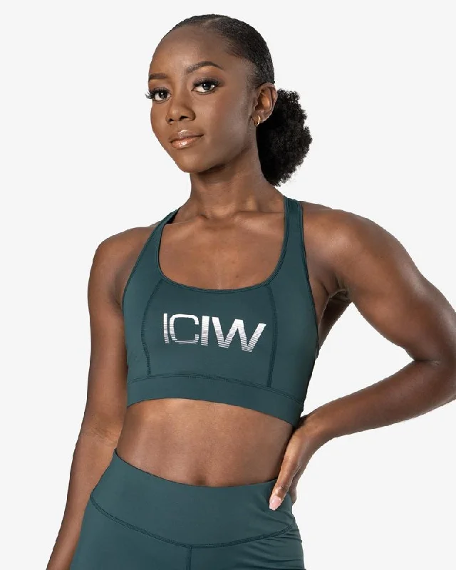 ICIW Classic Sports Bra - Hunter Green