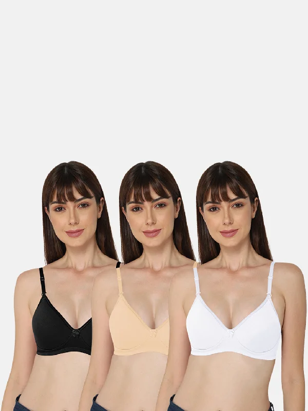 Intimacy Everyday-Bra Special Combo Pack - EC06 - C63 Adjustable Back Bra