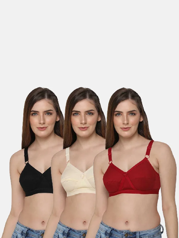 Intimacy Def-Bra Special Combo Pack - Full-Figure - C70 Sexy Underwire Bra