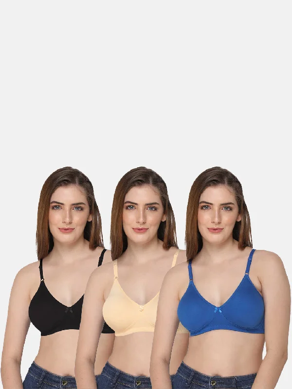 Intimacy Saree Bra Special Combo Pack - IN29 - C35 Feminine Lace Bra