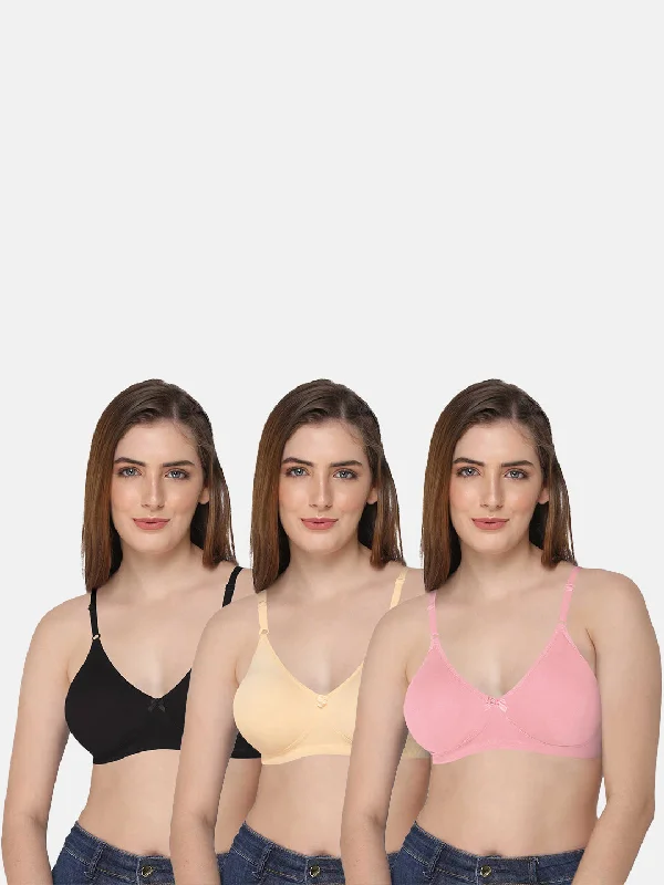 Intimacy Saree Bra Special Combo Pack - IN29 - C67 High Support Sports Bra