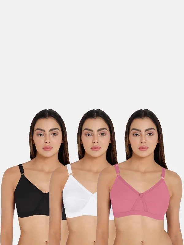 Intimacy Def-Bra Special Combo Pack - Kriss-Kross - C39 Soft Cup Bralette