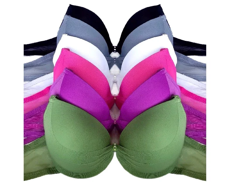 Jewel Colored Sweetheart Bras