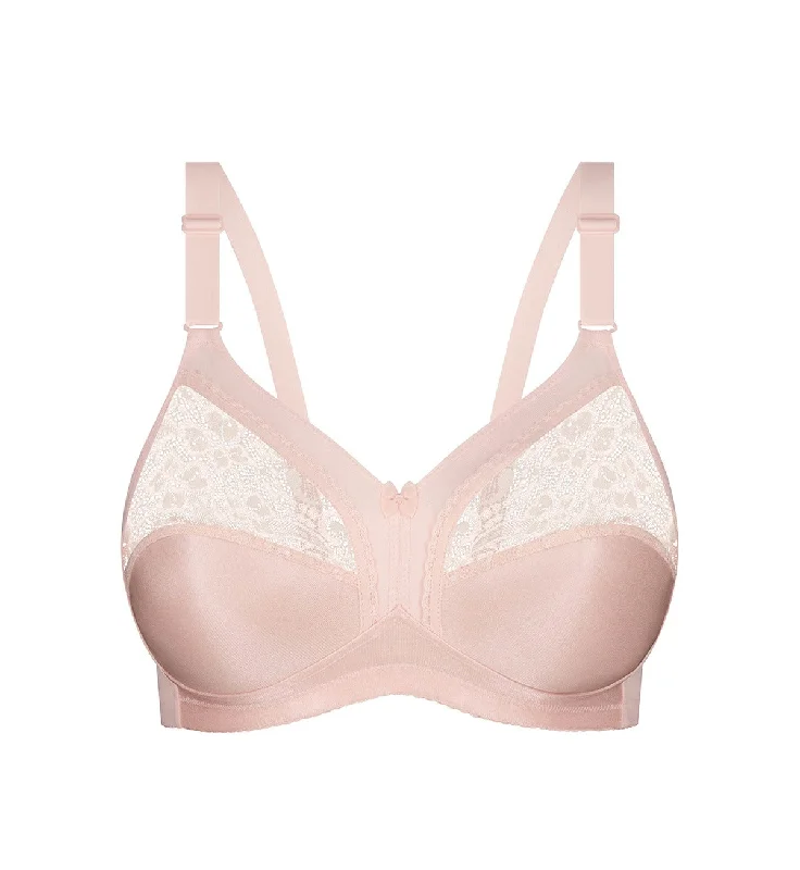 KISS OF COTTON WIREFREE BRA Comfortable Bralette Style