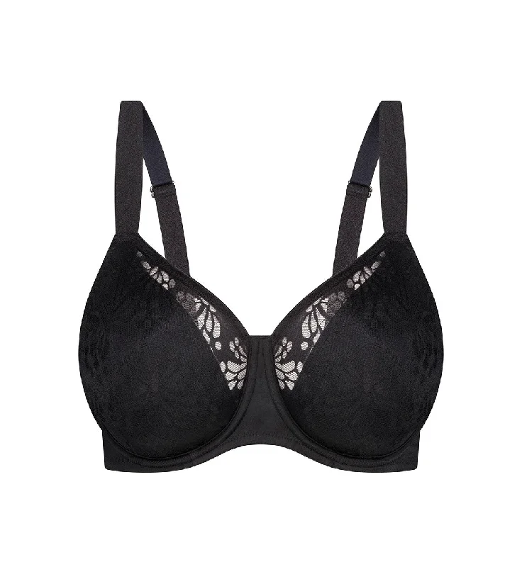 LACY MINIMISER BRA Sexy Mesh Bralette
