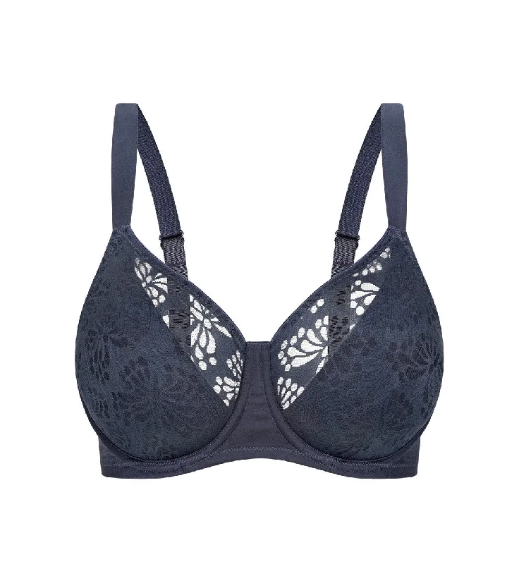 LACY MINIMISER BRA Sexy Mesh Bra