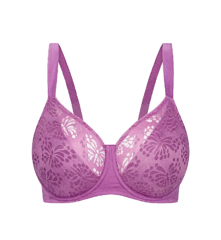 LACY MINIMISER BRA Lightly Padded Bra