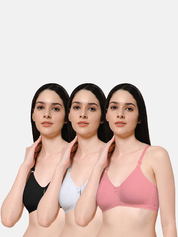 Naidu Hall Knitwear-Bra Special Combo Pack - Beauti - C39 Versatile Bralette Set