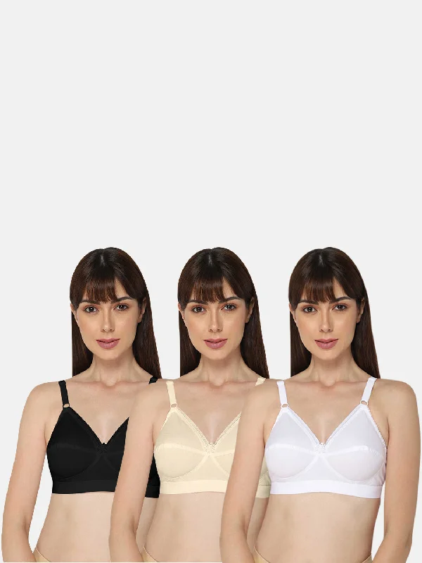 Naidu Hall Heritage-Bra Special Combo Pack - Feather-Touch - C63 Sexy Lace Bralette