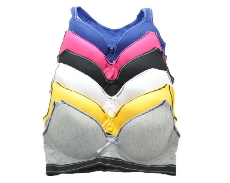 Racerback Workout Sports Bra Minimalist Wireless Bra