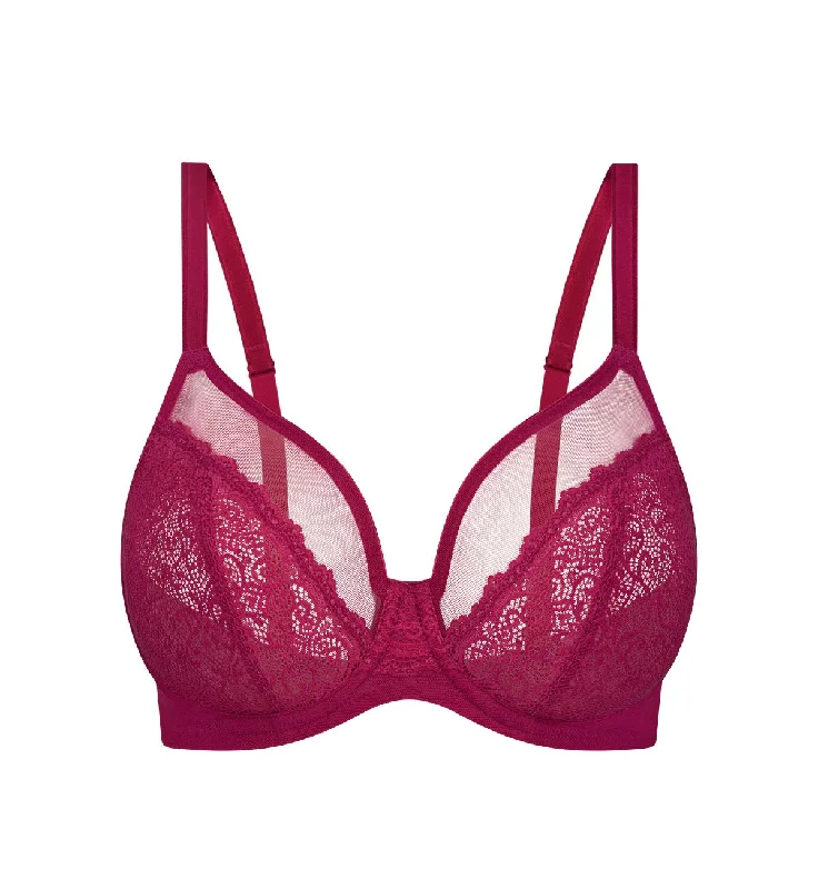 SHEER MINIMISER BRA Soft Mesh Bra