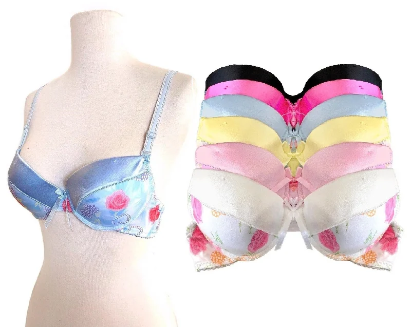 Silky & Rosy Feminine Full Cup Bras