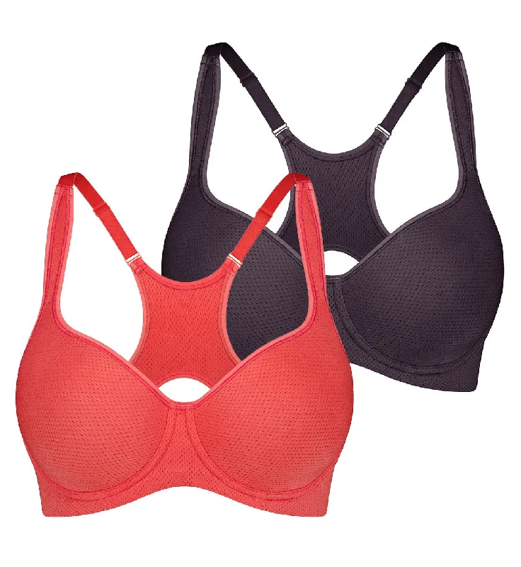 TRIACTION RACERBACK 2 PACK SPORTS BRA