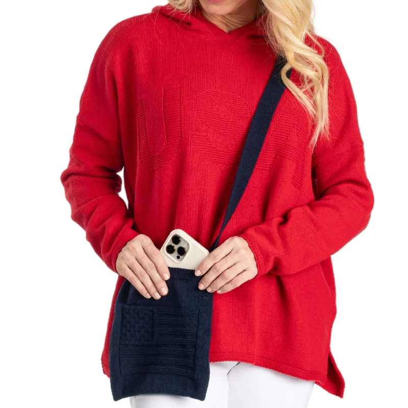 Town Pride Made in USA Sweater Crossbody Flag Everything Bag Lightweight Heavyweight Midweight Town Pride Made in USA Sweater Crossbody Flag Everything Bag Lightweight Heavyweight Midweight