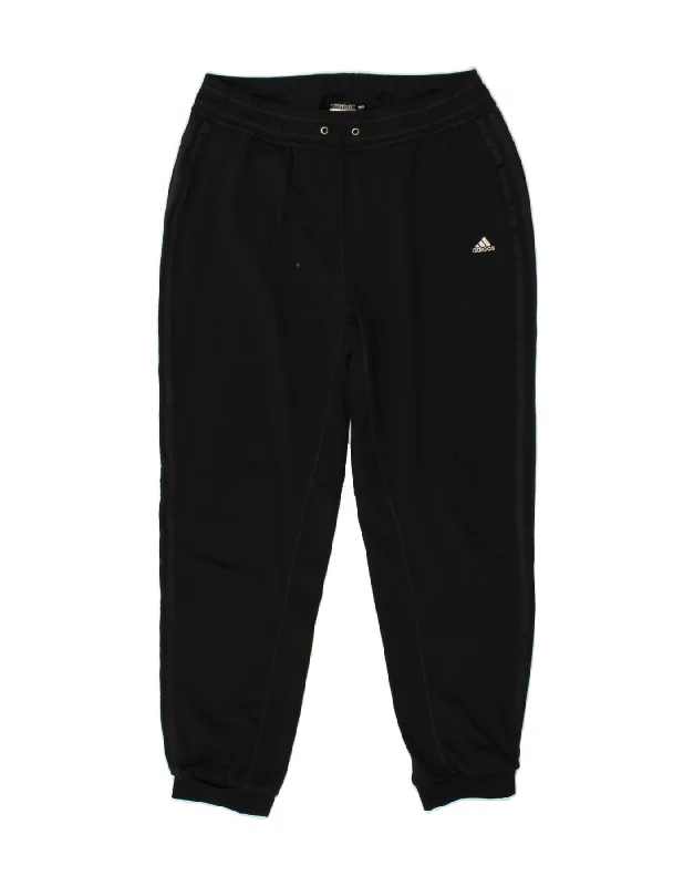 ADIDAS Womens Climacool Tracksuit Trousers Joggers UK 8/10 Small Black