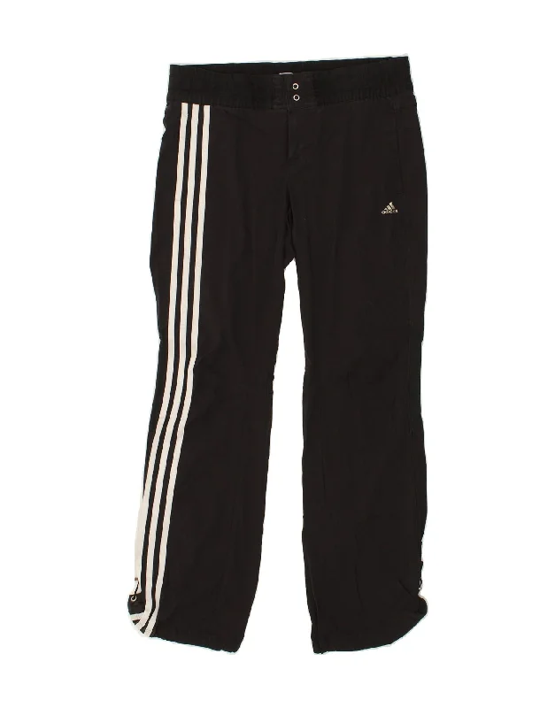 ADIDAS Womens Climacool Tracksuit Trousers UK 8 Small Black Polyamide