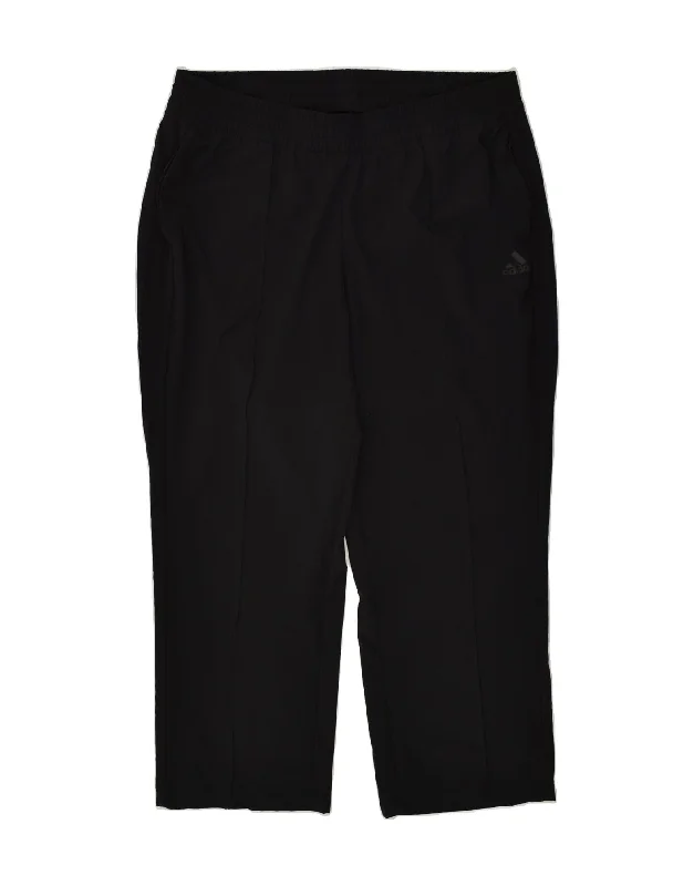 ADIDAS Womens Tracksuit Trousers UK 20/22 XL Black