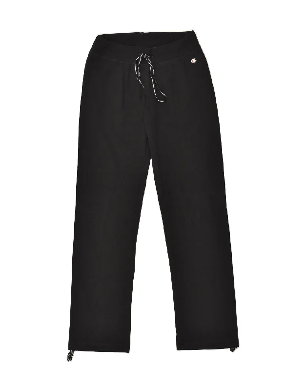 CHAMPION Womens Tracksuit Trousers UK 10 Small Black