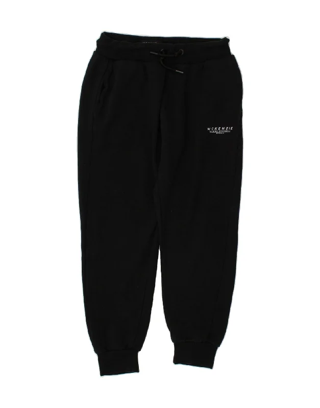 MCKENZIE Womens Tracksuit Trousers Joggers XL Black Cotton Trousers Polka Dot Cute