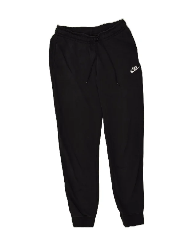 NIKE Womens Tracksuit Trousers Joggers UK 10 Small Black Trousers Business Professional