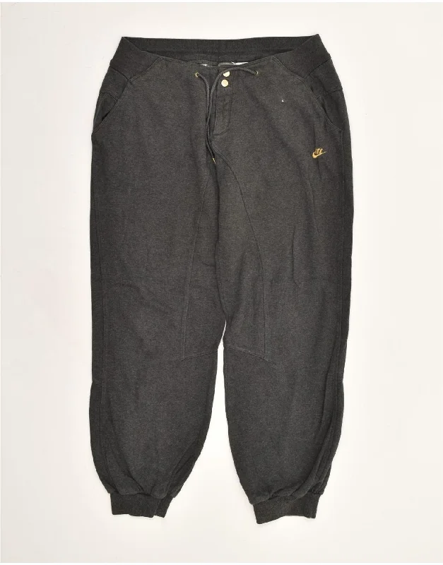 NIKE Womens Tracksuit Trousers Joggers UK 12/14 Medium Grey Cotton Trousers Review Highly