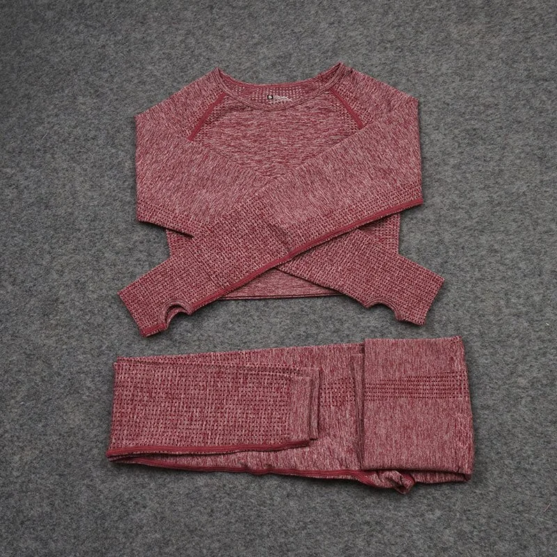 2Pcs-Wine red