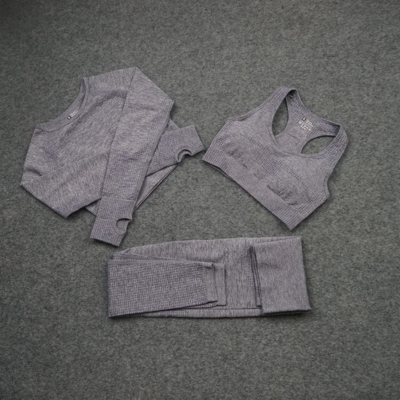 3Pcs-Gray blue