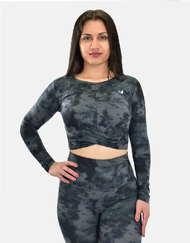 Slay Crop Top Seamless Knitted Crochet