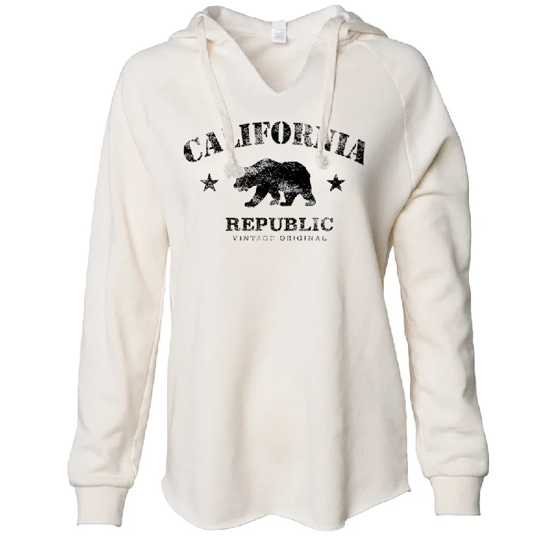 California Vintage Original Women's Soft Hooded Pullover