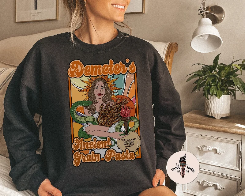 DEMETER'S ANCIENT GRAIN PASTA // UNISEX PULLOVER