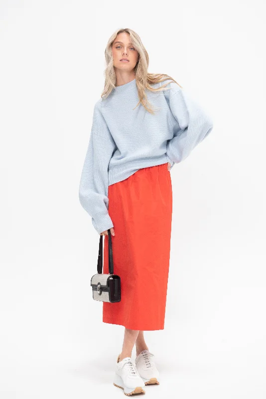 Yara Pullover, Blue Sky Crew Neck Wool