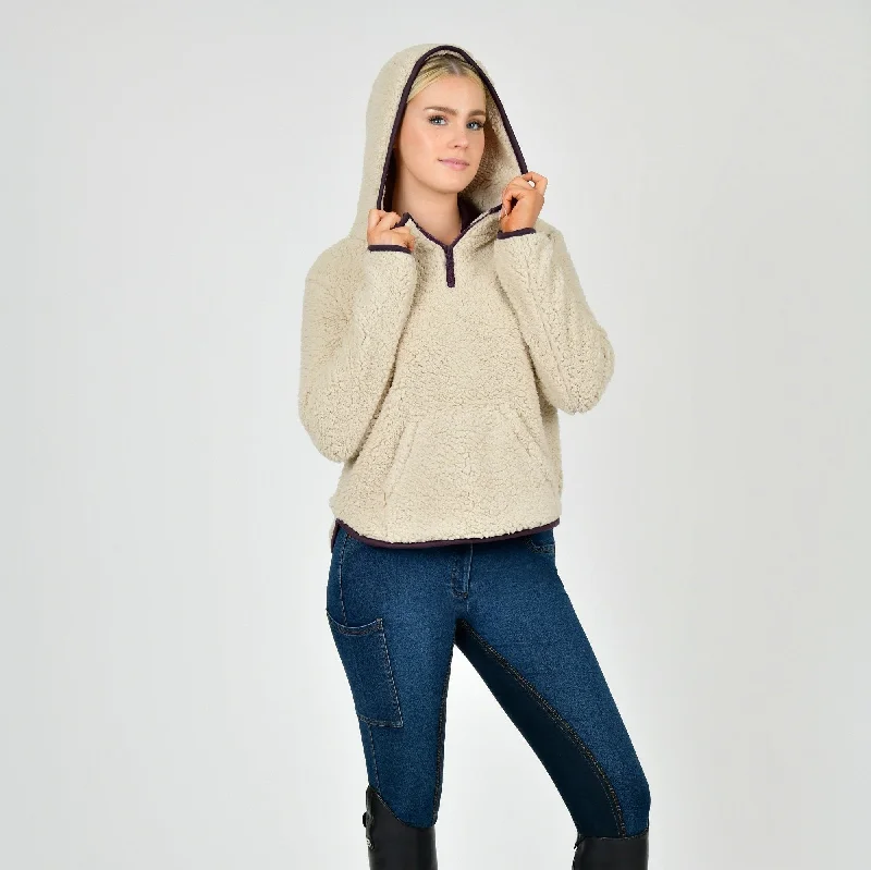 Dublin Ladies Talia Teddy Pullover Saggy Sleeve Comfort