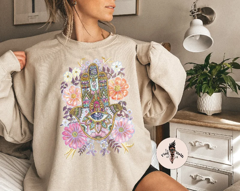 HAMSA // UNISEX PULLOVER Thick Cable Knit