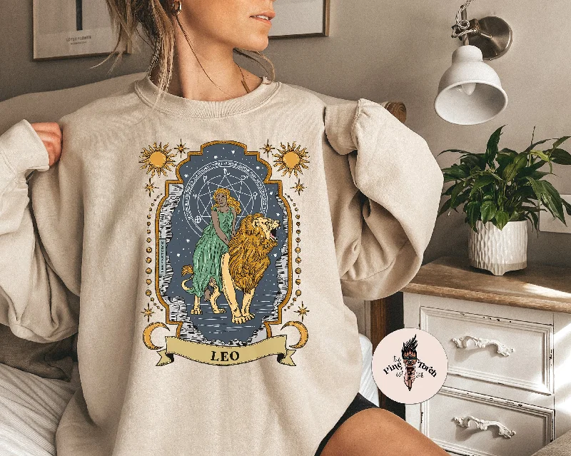 LEO // UNISEX PULLOVER Tapered Sleeve Pullover