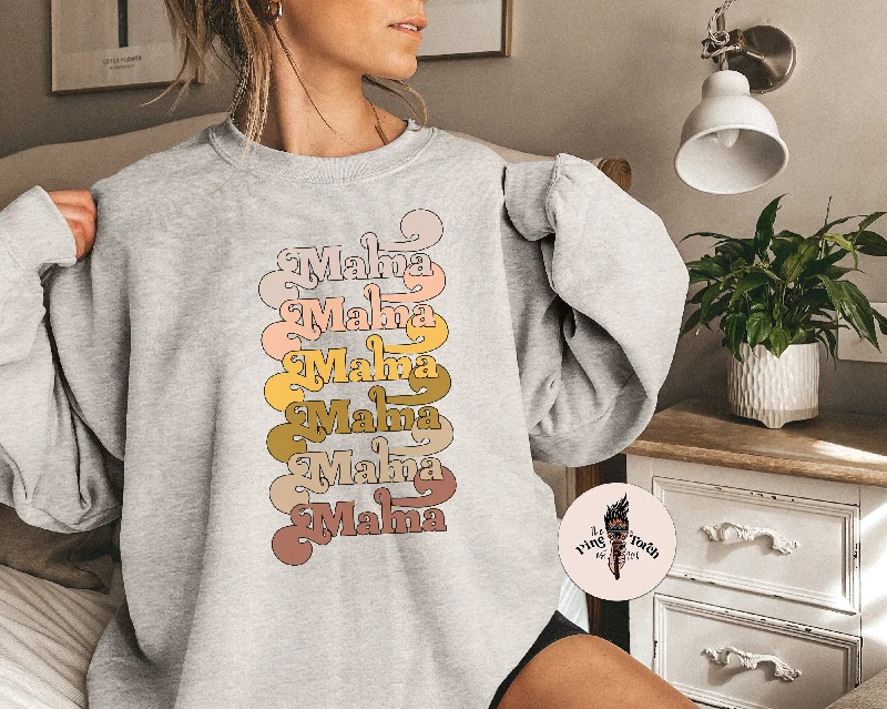 MAMA RETRO REPLAY // UNISEX PULLOVER Angora Wool Cozy