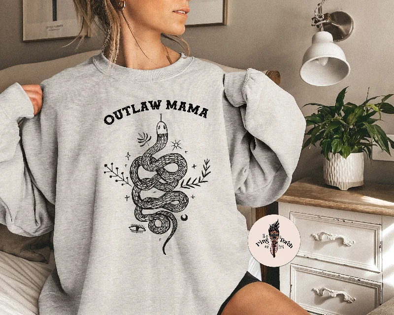 OUTLAW MAMA // UNISEX PULLOVER Sarouel Sleeve Pullover
