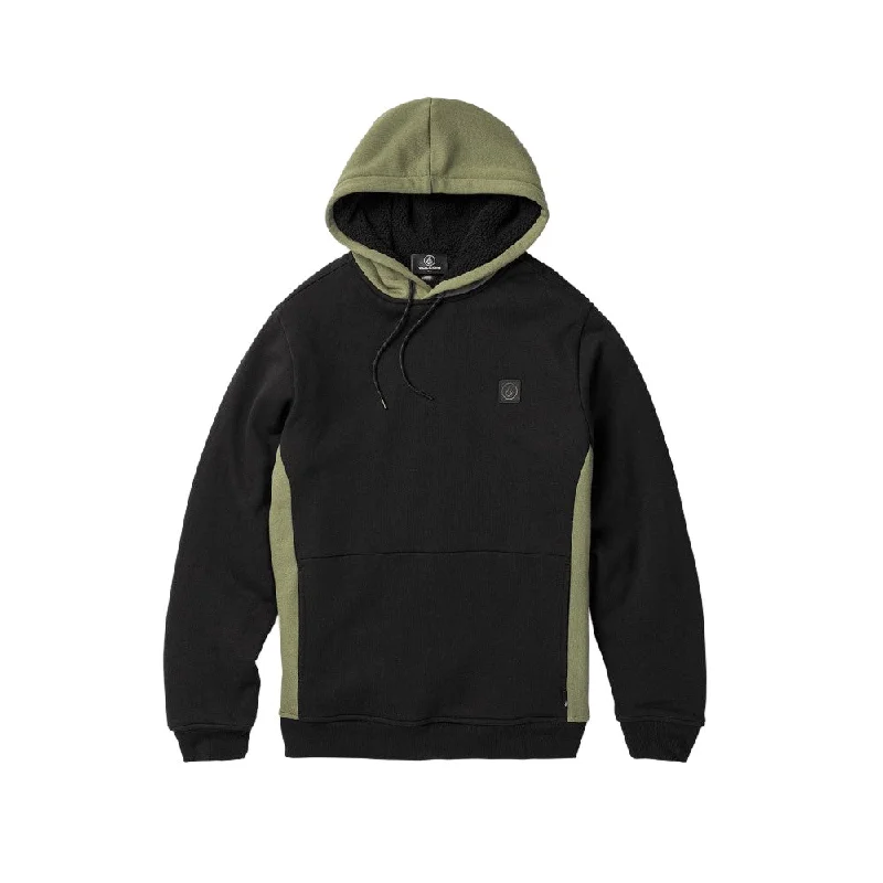 Single Stone Lined Pullover Fleece Long Sleeve Pullover