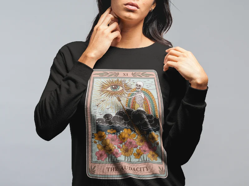 THE AUDACITY // UNISEX PULLOVER Thin Wool Pullover