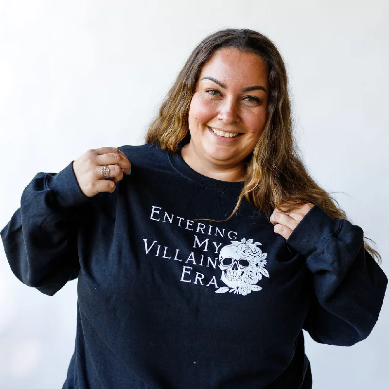 Villian Era Unisex Pullover Plunging Neck Pullover