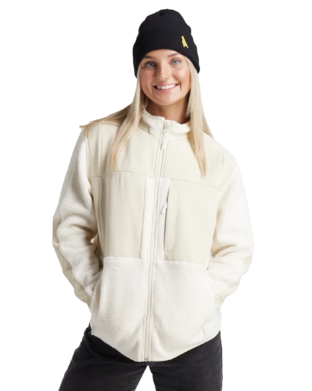 Yuki Threads Summit Sherpa Pullover - Stone Alpaca Blend Soft