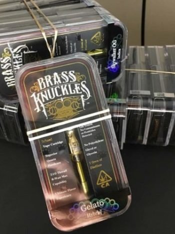 Brass knuckles vape cartridge