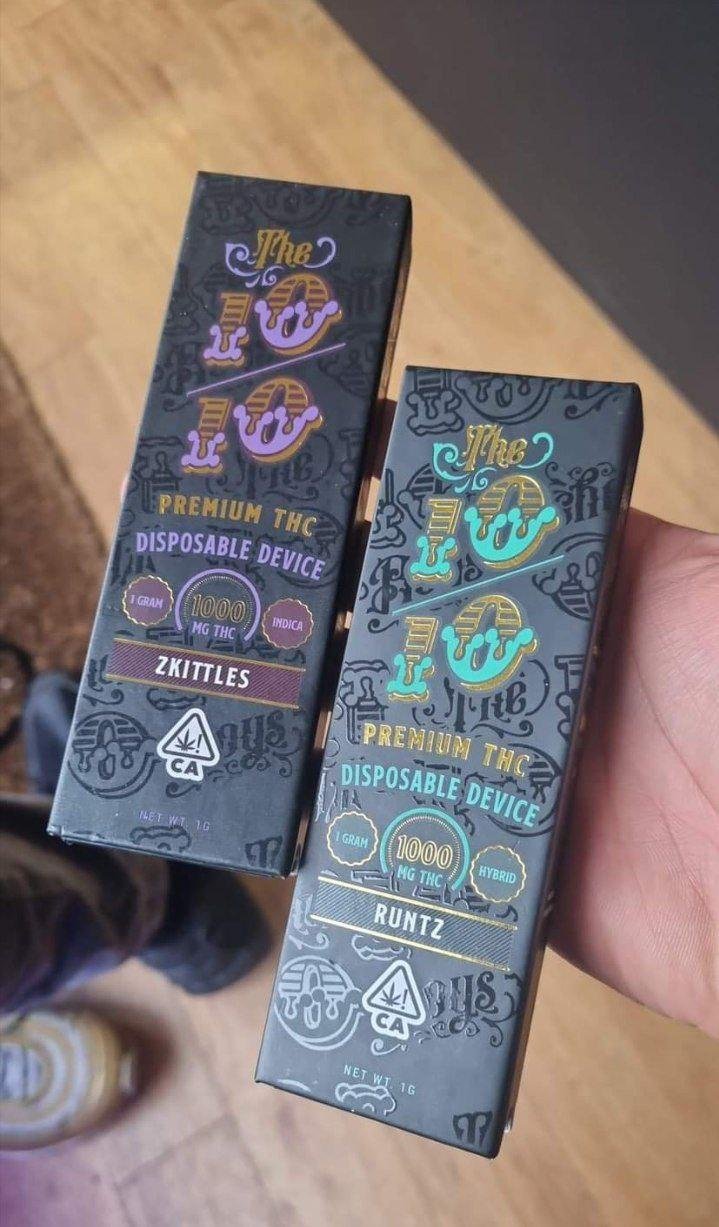10/10 Boys | Premium THC Disposable | 1g - Image 2